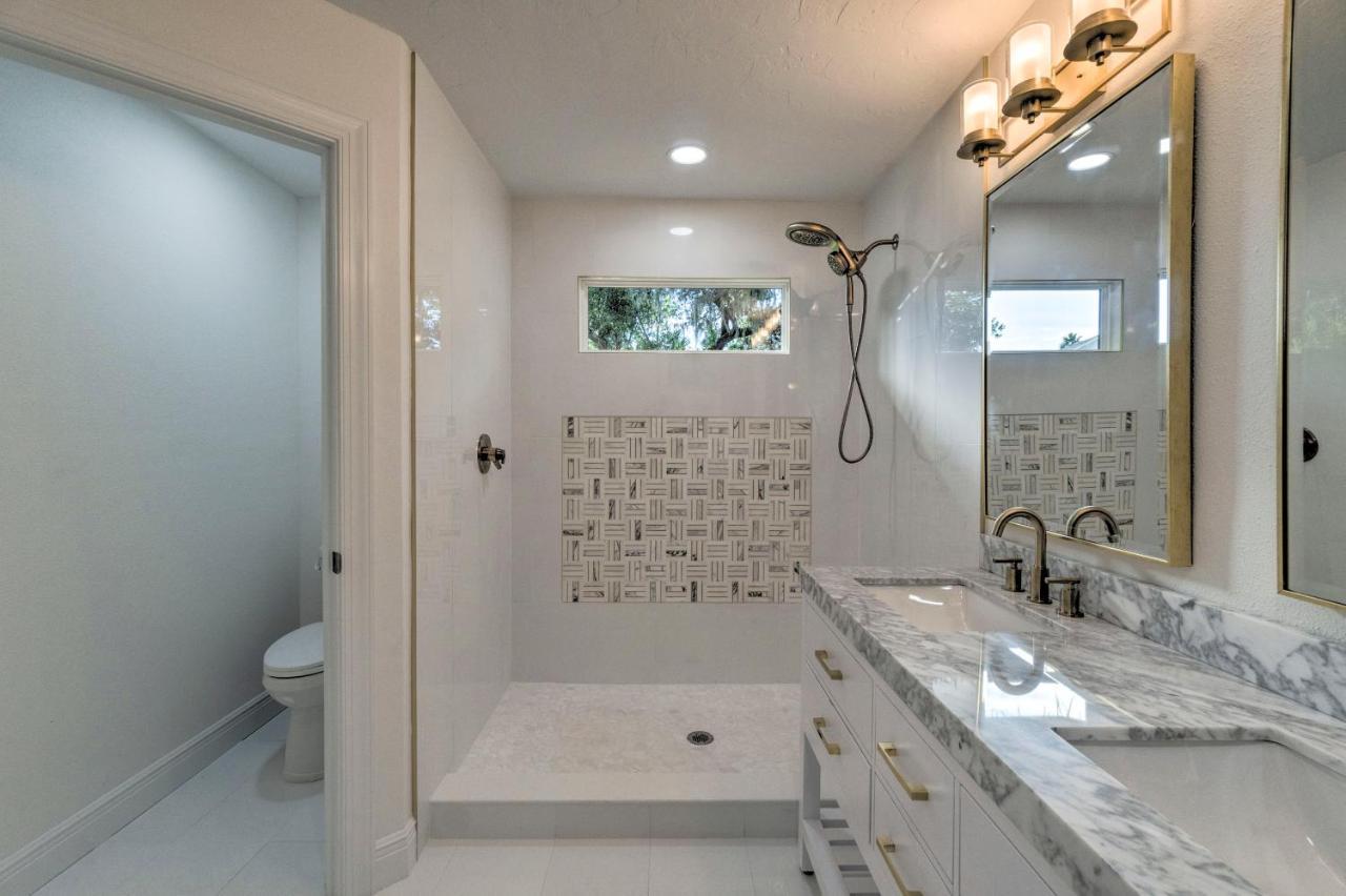 Bright Sarasota Bungalow - 5 Mi To Siesta Beach! Bagian luar foto